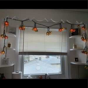 Floral string lights